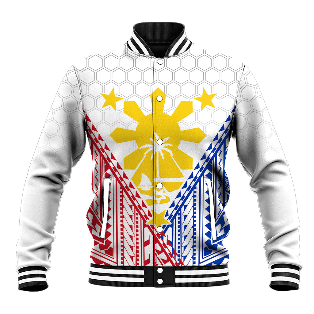 Personalised Philippines Mix Guam Baseball Jacket Filipino Flag Style LT7 - Wonder Print Shop