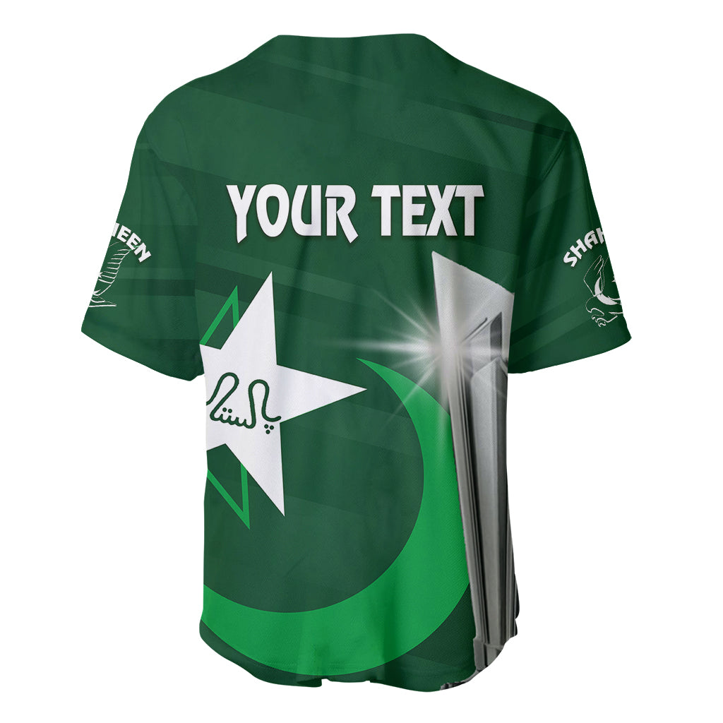 Personalised Pakistan Women Cricket Baseball Jersey World Cup T20 Eagle Symbol LT7 - Wonder Print Shop