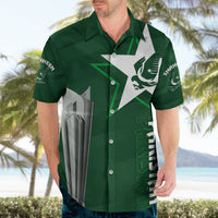 Personalised Pakistan Women Cricket Hawaiian Shirt World Cup T20 Eagle Symbol - Wonder Print Shop