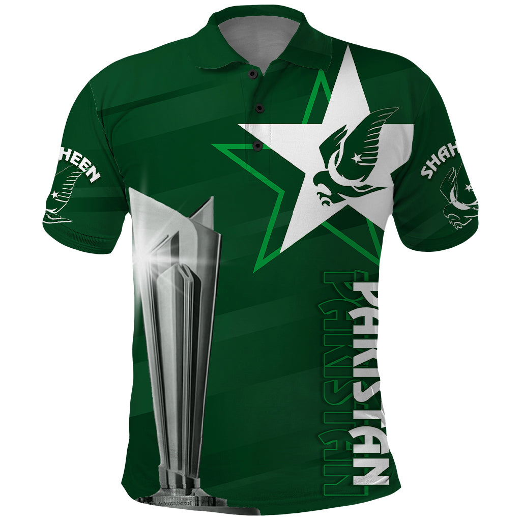 Personalised Pakistan Women Cricket Polo Shirt World Cup T20 Eagle Symbol - Wonder Print Shop
