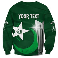 Personalised Pakistan Women Cricket Sweatshirt World Cup T20 Eagle Symbol - Wonder Print Shop