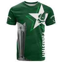 Personalised Pakistan Women Cricket T Shirt World Cup T20 Eagle Symbol - Wonder Print Shop