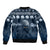 Yule Cat Christmas Bomber Jacket Jolakotturinn Snowy Night LT7 - Wonder Print Shop