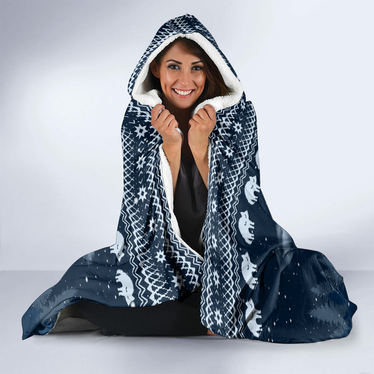 yule-cat-christmas-hooded-blanket-jolakotturinn-snowy-night