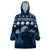 Yule Cat Christmas Wearable Blanket Hoodie Jolakotturinn Snowy Night - Wonder Print Shop