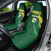 Custom Senegal Football Car Seat Cover Nations Cup 2024 Tranga Lions LT7 - Wonder Print Shop