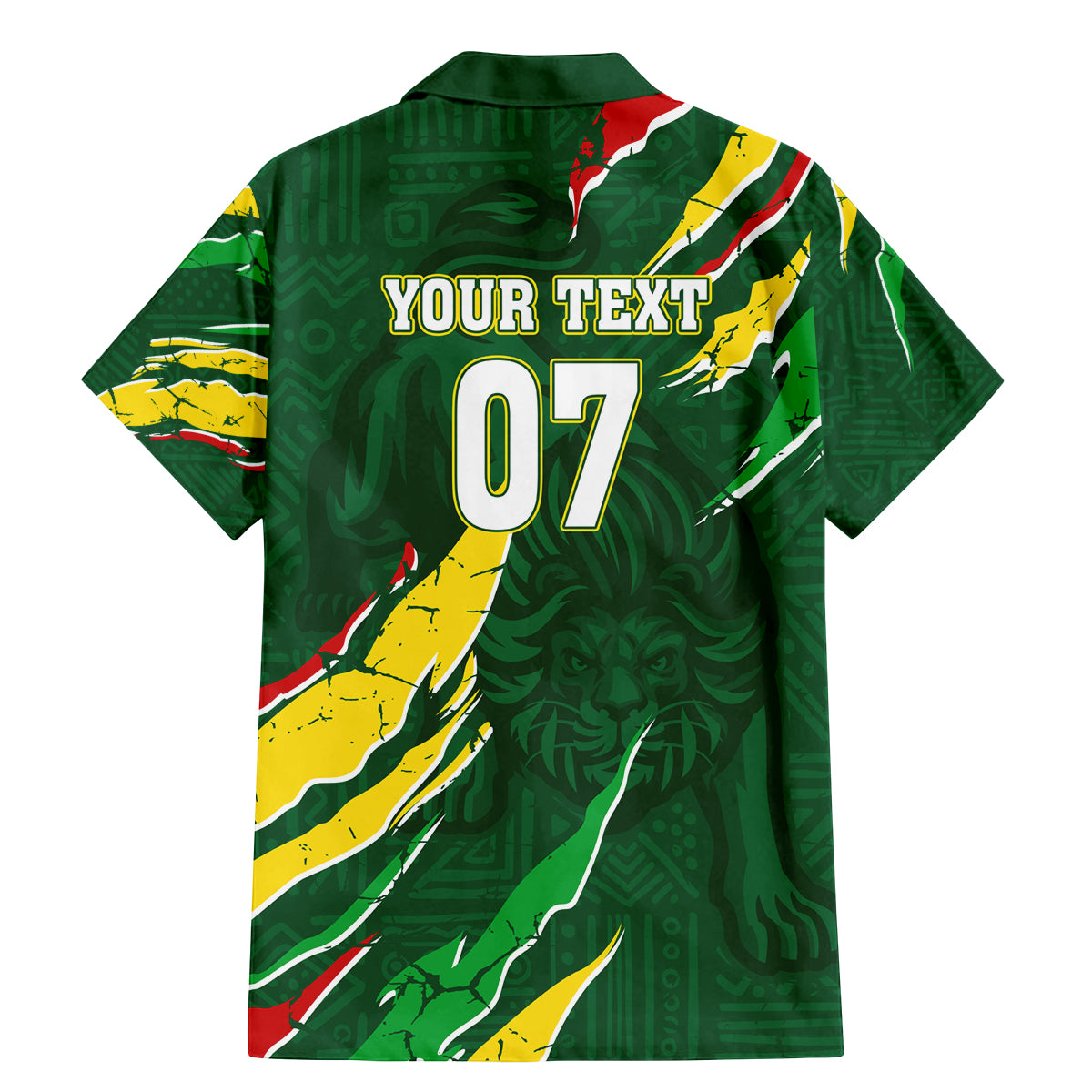 Custom Senegal Football Family Matching Mermaid Dress and Hawaiian Shirt Nations Cup 2024 Tranga Lions LT7 - Wonder Print Shop