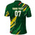 Custom Senegal Football Polo Shirt Nations Cup 2024 Tranga Lions - Wonder Print Shop