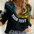 Personalised Vanuatu Women Casual Shirt Turtle Chest Tattoo Flag Color - Sanma - Wonder Print Shop