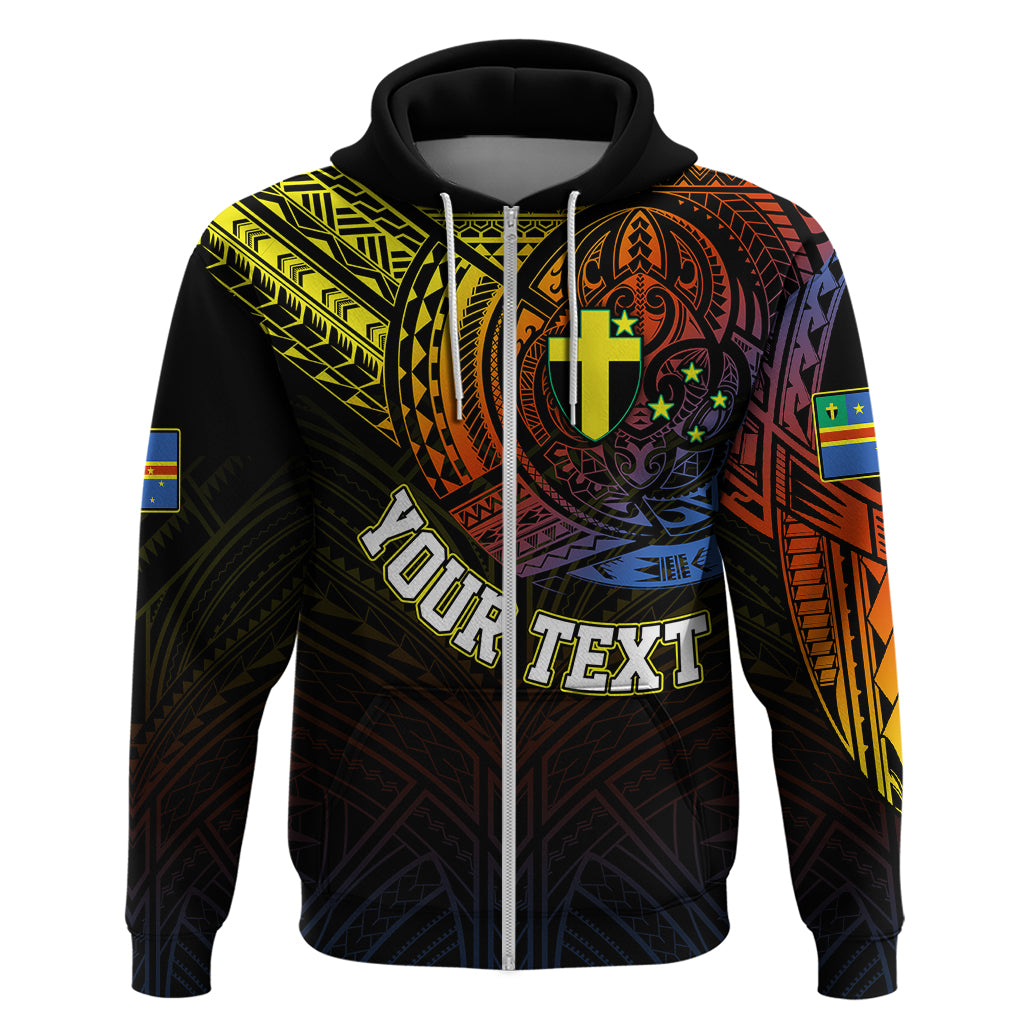 Custom Vanuatu Hoodie Turtle Chest Tattoo Flag Color - Tafea - Wonder Print Shop