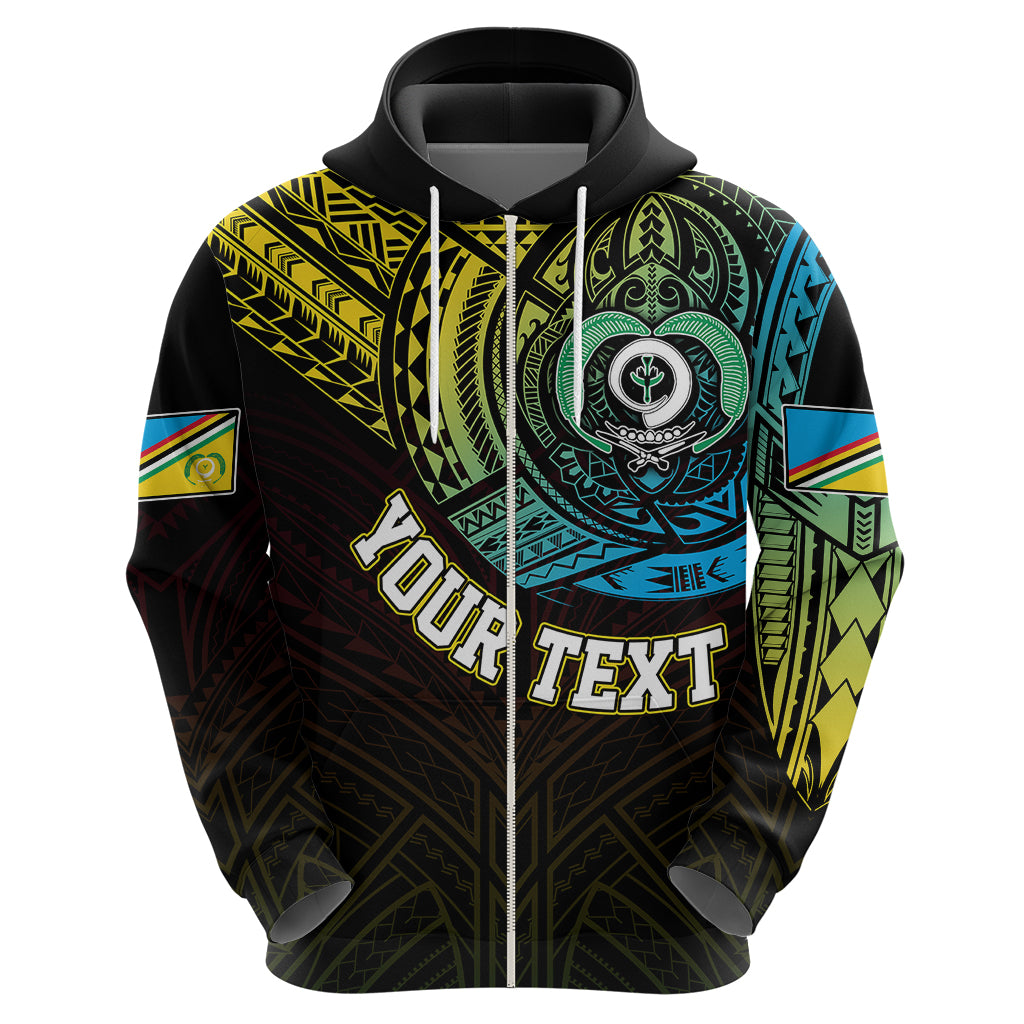 Custom Vanuatu Hoodie Turtle Chest Tattoo Flag Color - Torba - Wonder Print Shop