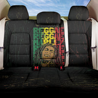 Reggae King Marley Back Car Seat Cover Typeset Grunge Style LT7 - Wonder Print Shop