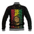 Reggae King Marley Baseball Jacket Typeset Grunge Style LT7 - Wonder Print Shop