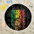 Reggae King Marley Beach Blanket Typeset Grunge Style LT7 - Wonder Print Shop