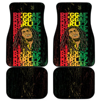 Reggae King Marley Car Mats Typeset Grunge Style LT7 - Wonder Print Shop