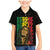 Reggae King Marley Family Matching Mermaid Dress and Hawaiian Shirt Typeset Grunge Style LT7 - Wonder Print Shop