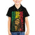 Reggae King Marley Family Matching Summer Maxi Dress and Hawaiian Shirt Typeset Grunge Style - Wonder Print Shop