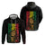Reggae King Marley Hoodie Typeset Grunge Style - Wonder Print Shop