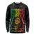 Reggae King Marley Long Sleeve Shirt Typeset Grunge Style - Wonder Print Shop