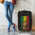 Reggae King Marley Luggage Cover Typeset Grunge Style - Wonder Print Shop