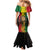 Reggae King Marley Mermaid Dress Typeset Grunge Style - Wonder Print Shop