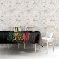 Reggae King Marley Tablecloth Typeset Grunge Style - Wonder Print Shop