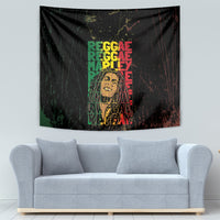 Reggae King Marley Tapestry Typeset Grunge Style - Wonder Print Shop