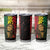 Reggae King Marley Tumbler Cup Typeset Grunge Style