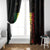 Reggae King Marley Window Curtain Typeset Grunge Style - Wonder Print Shop