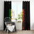 Reggae King Marley Window Curtain Typeset Grunge Style - Wonder Print Shop