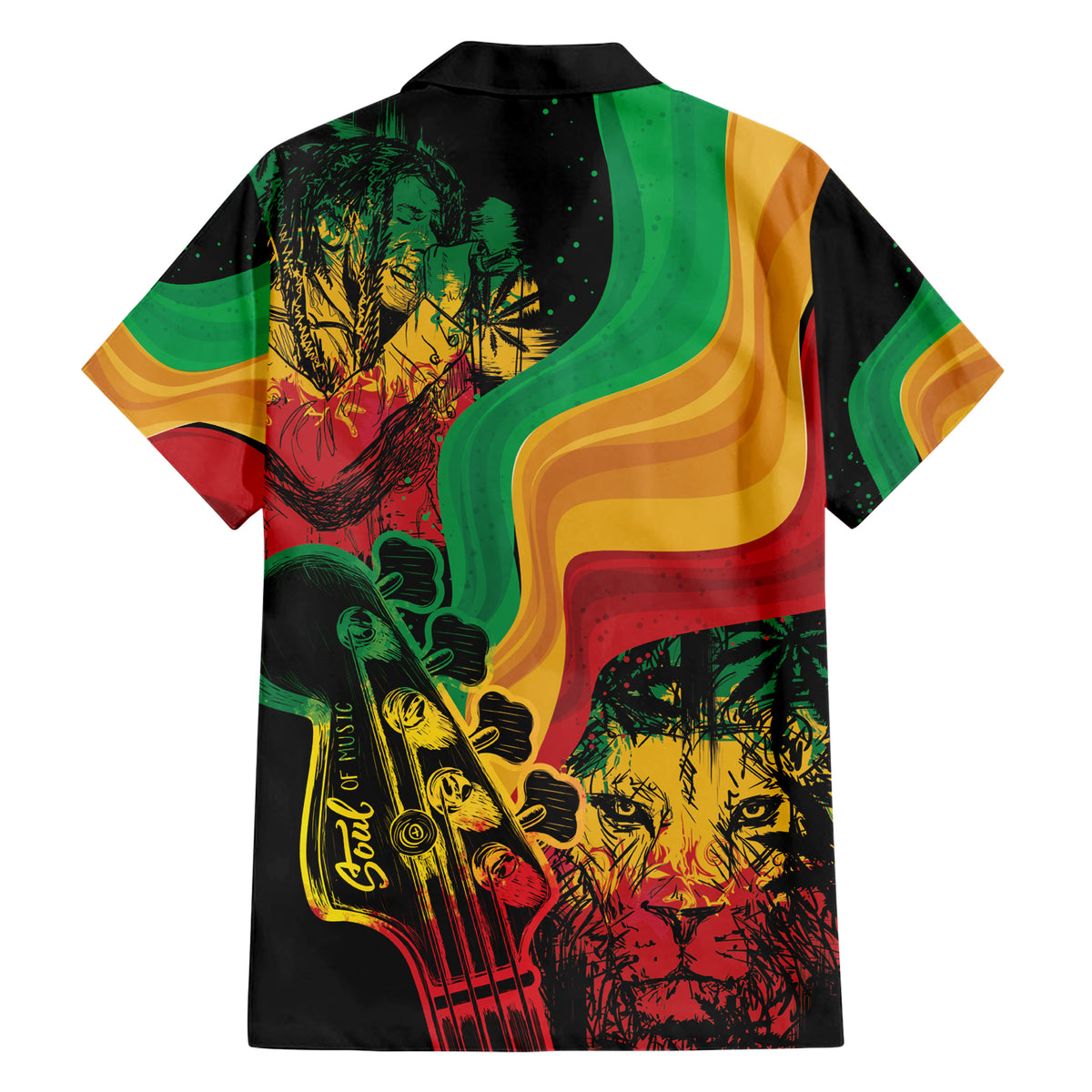 Reggae Day Hawaiian Shirt One Love One Heart - Wonder Print Shop