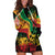 Reggae Day Hoodie Dress One Love One Heart