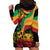 Reggae Day Hoodie Dress One Love One Heart