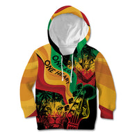 Reggae Day Kid Hoodie One Love One Heart - Wonder Print Shop