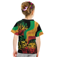 Reggae Day Kid T Shirt One Love One Heart - Wonder Print Shop
