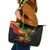 Reggae Day Leather Tote Bag One Love One Heart