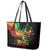 Reggae Day Leather Tote Bag One Love One Heart