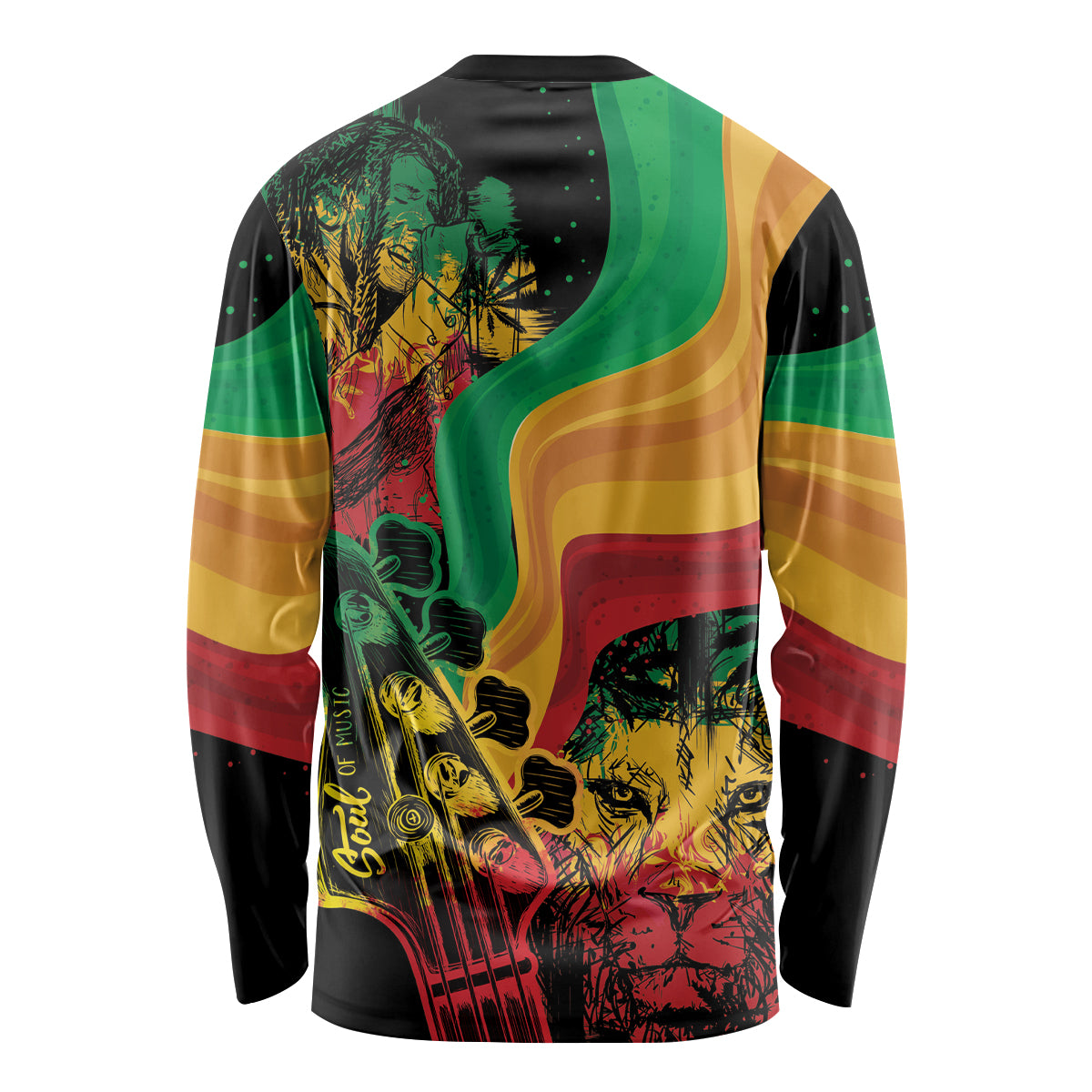 Reggae Day Long Sleeve Shirt One Love One Heart - Wonder Print Shop