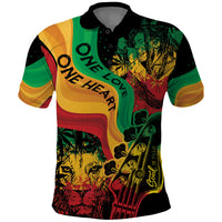 Reggae Day Polo Shirt One Love One Heart - Wonder Print Shop
