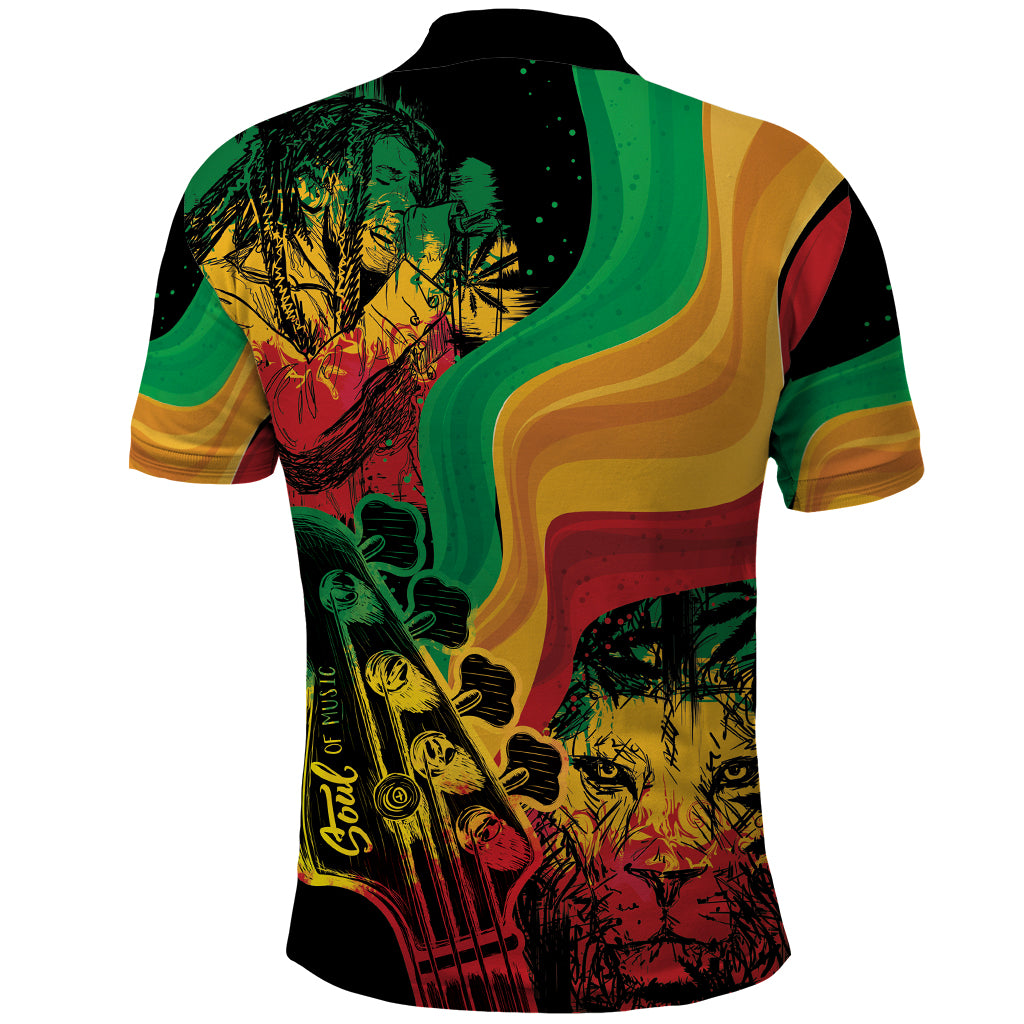 Reggae Day Polo Shirt One Love One Heart - Wonder Print Shop