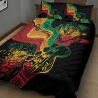 Reggae Day Quilt Bed Set One Love One Heart - Wonder Print Shop