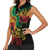 Reggae Day Women Sleeveless Polo Shirt One Love One Heart - Wonder Print Shop