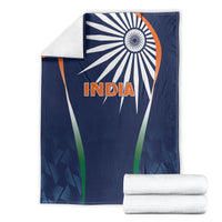 India Cricket World Cup 2024 Blanket Men In Blue Dynamic