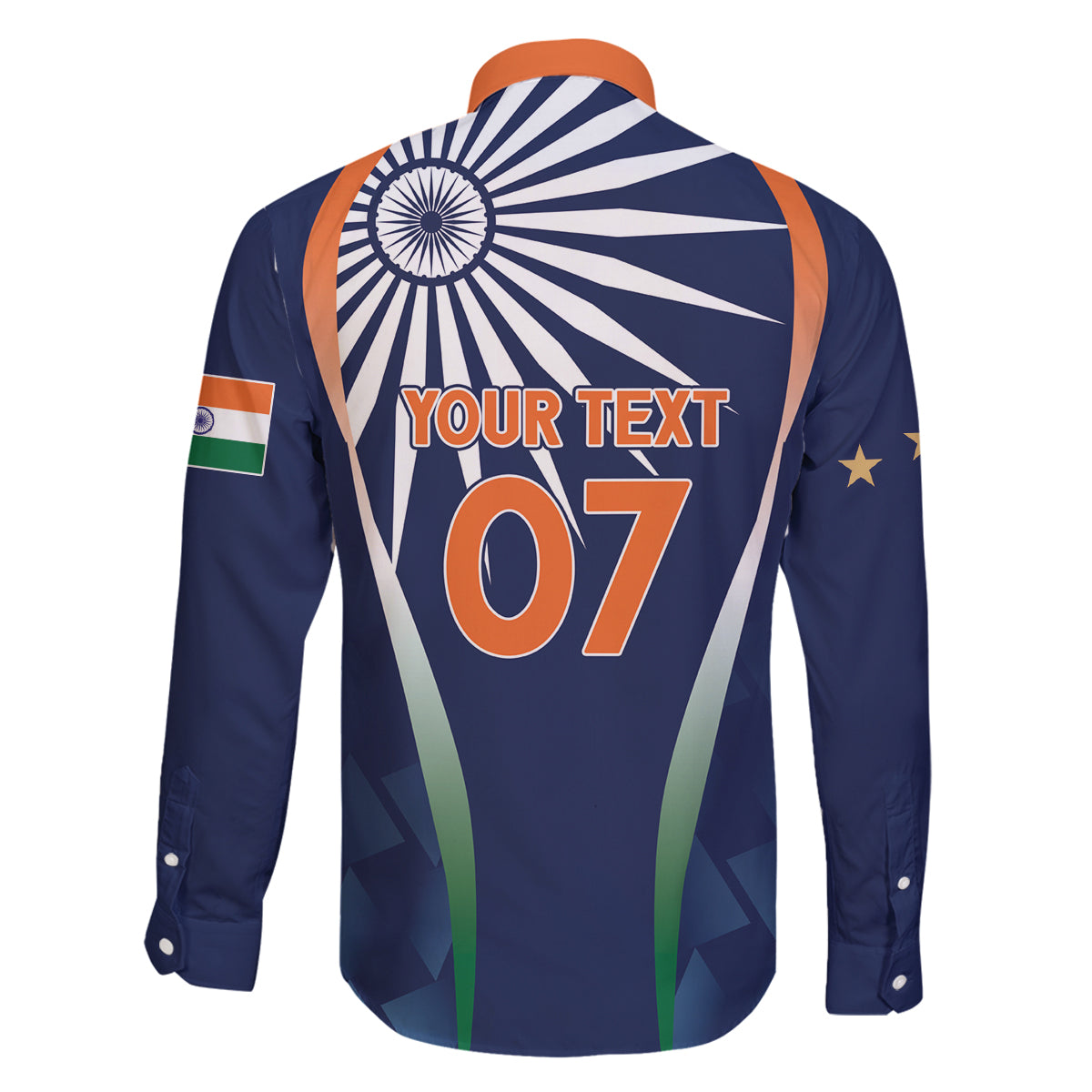 India Cricket World Cup 2024 Family Matching Summer Maxi Dress and Hawaiian Shirt Men In Blue Dynamic - Wonder Print Shop