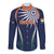 India Cricket World Cup 2024 Long Sleeve Button Shirt Men In Blue Dynamic - Wonder Print Shop