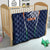 India Cricket World Cup 2024 Quilt Men In Blue Dynamic - Wonder Print Shop