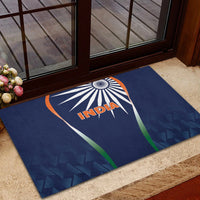 India Cricket World Cup 2024 Rubber Doormat Men In Blue Dynamic - Wonder Print Shop