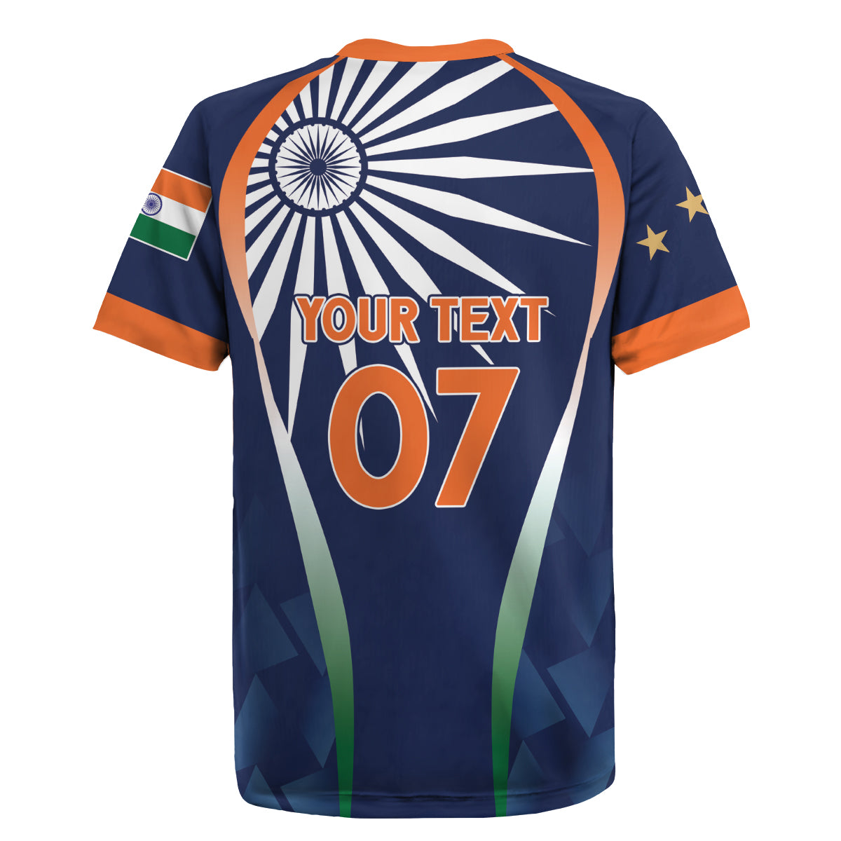 India Cricket World Cup 2024 Rugby Jersey Men In Blue Dynamic - Wonder Print Shop