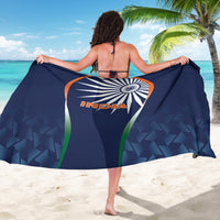 India Cricket World Cup 2024 Sarong Men In Blue Dynamic - Wonder Print Shop