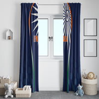 India Cricket World Cup 2024 Window Curtain Men In Blue Dynamic - Wonder Print Shop